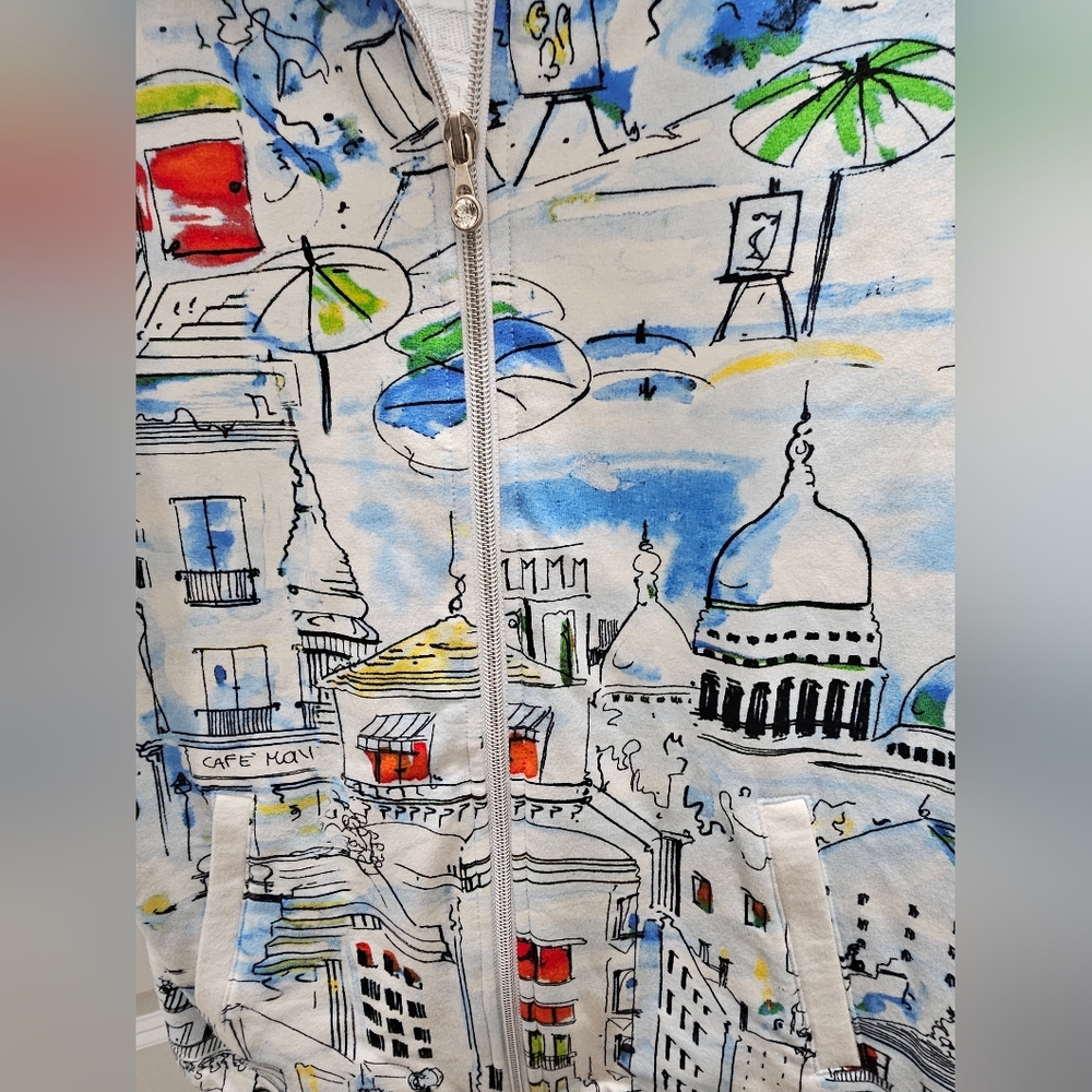 Onque Women Cityscape Shirt/Jacket S - Picture 3 of 7